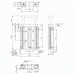 Container cylinder/ dual action type/ with guide Container cylinder/ dual action type/ with guide