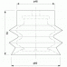 SUCTION CUP(SCREW MOUNT/PHI.60)