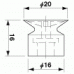SUCTION CUP(FLAT FACE/PHI.20)