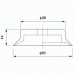 SUCTION CUP(MOUNT SCREW/PHI.50)