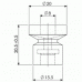 SUCTION CUP W/EP SPONGE(PHI.20)
